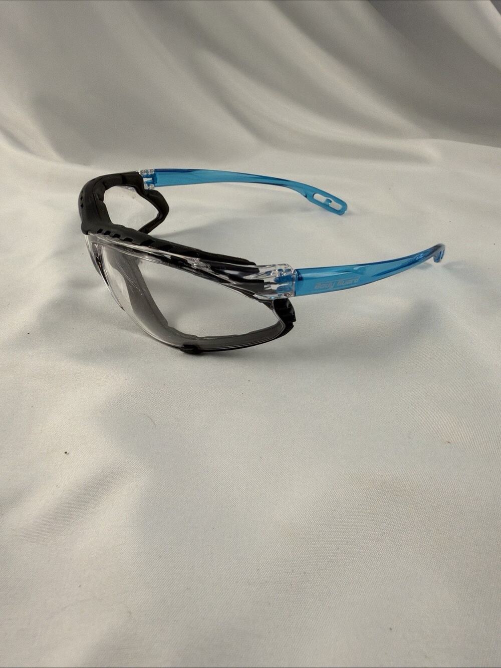 Fastenal Body Guard Safety Bifocal Glasses New With Package. Clear & Black